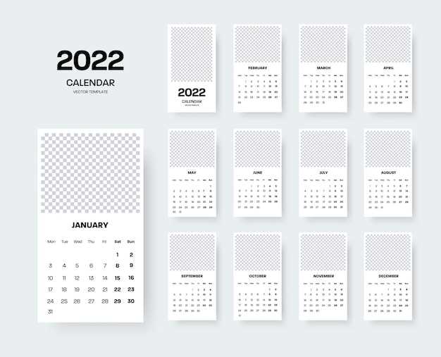 calendar template 4 months per page