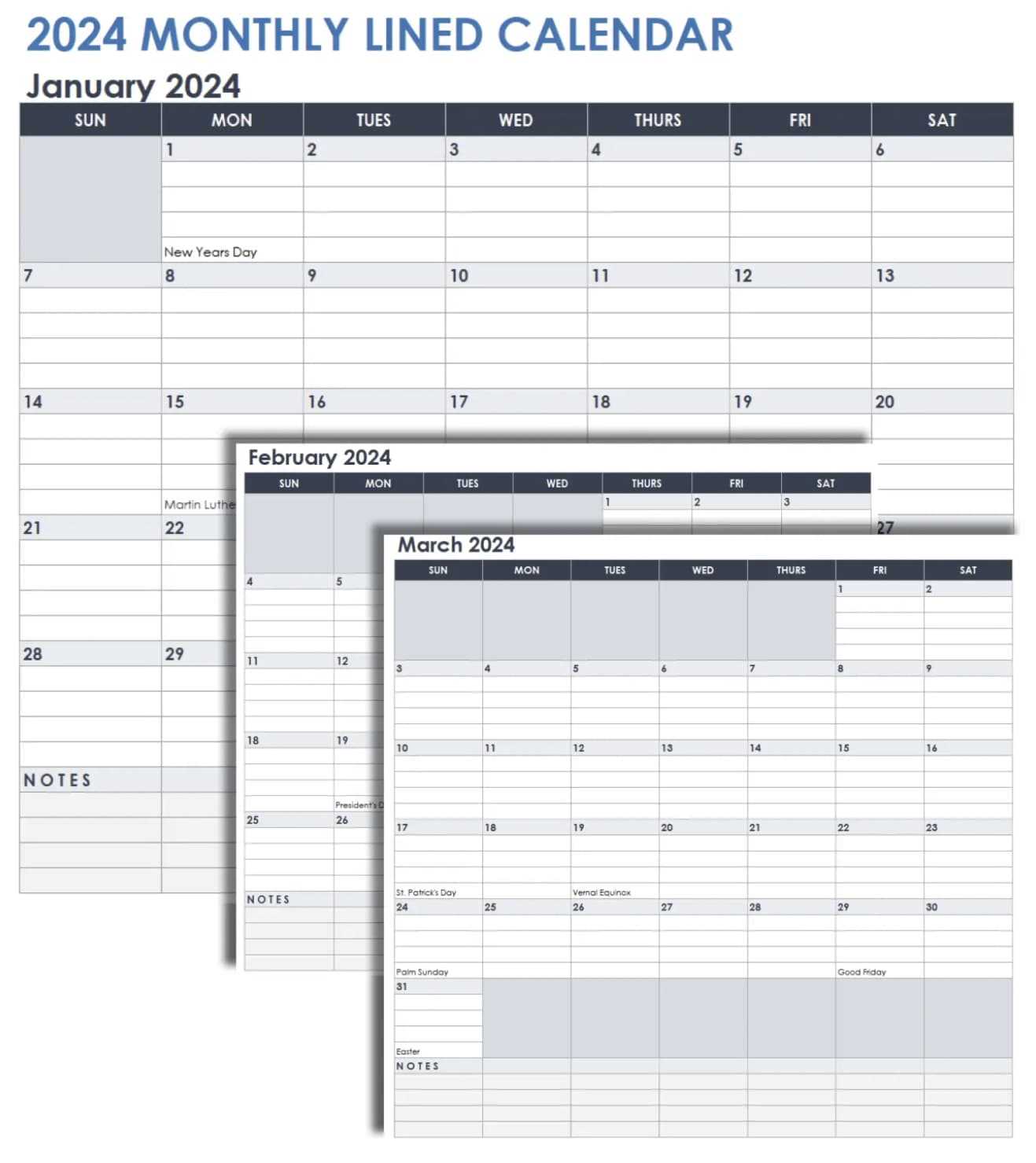 calendar template for sheets