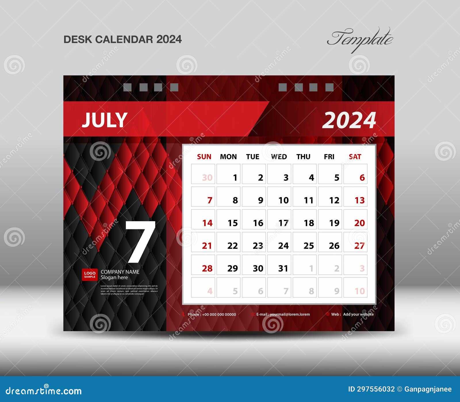 calendar template ideas