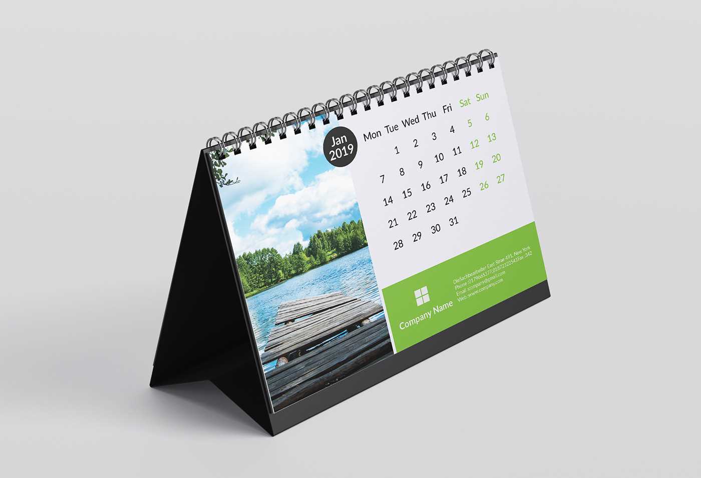 calendar template illustrator