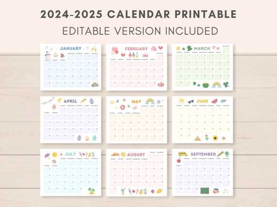 calendar template july august 2025