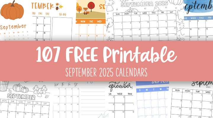 calendar template print