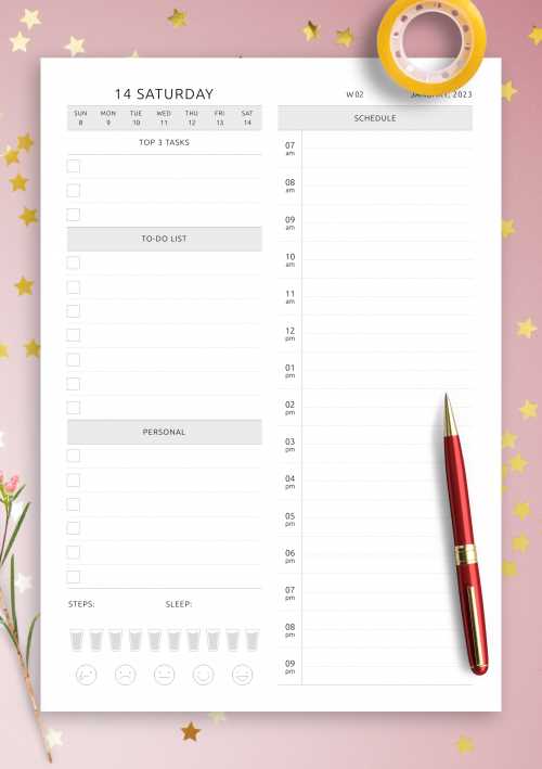 calendar template that can be typed on