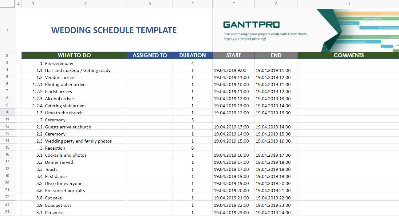 catering calendar template