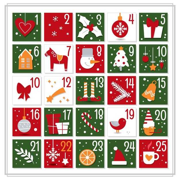 christmas calendar templates free