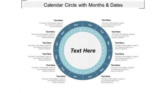 circle calendar template