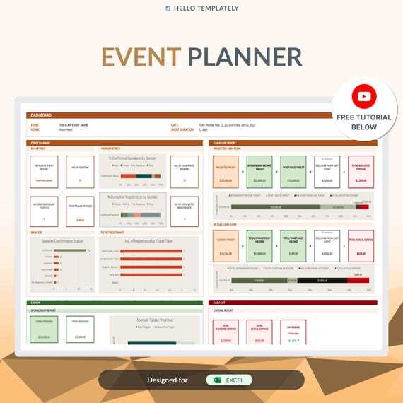 conference calendar template