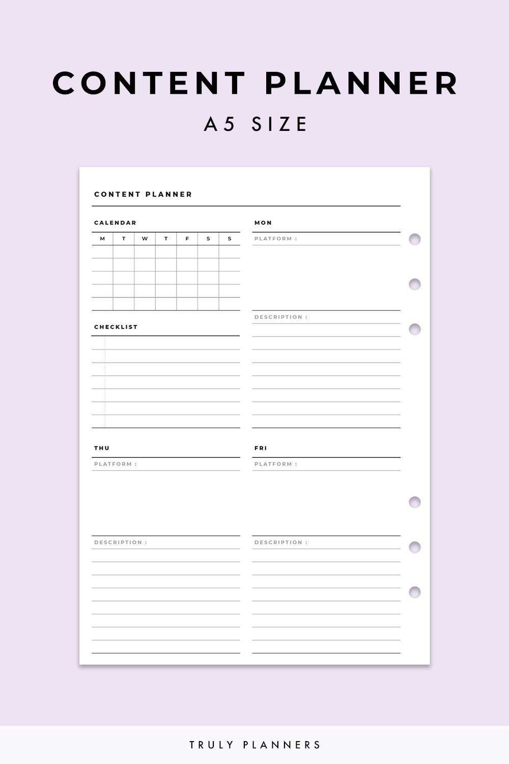 content planning calendar template