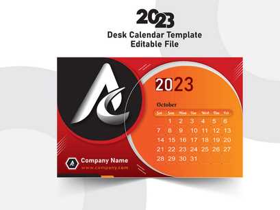 corporate calendar design templates