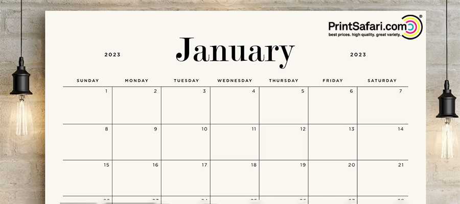 create your own calendar template free