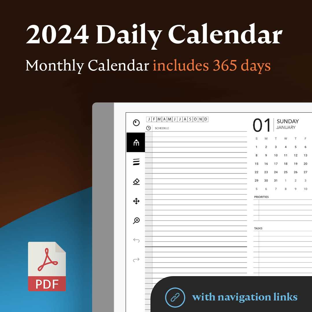 daily calendar templates