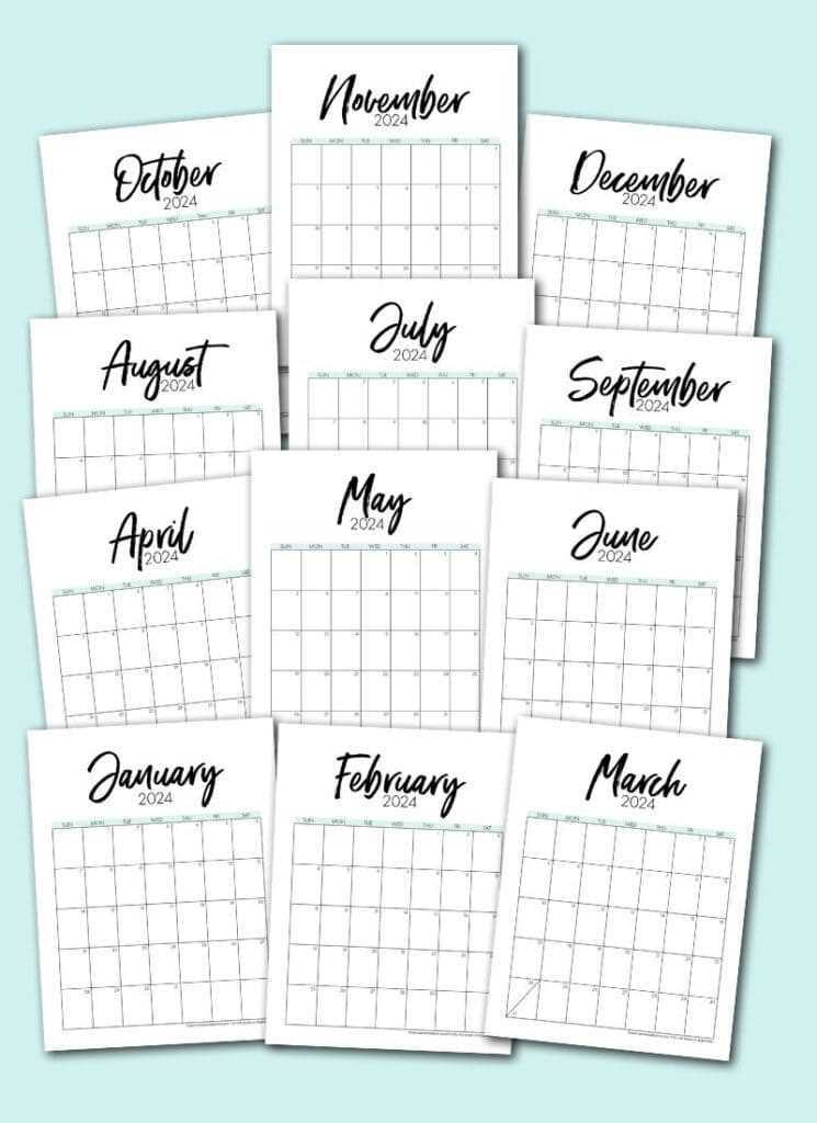 december january calendar template