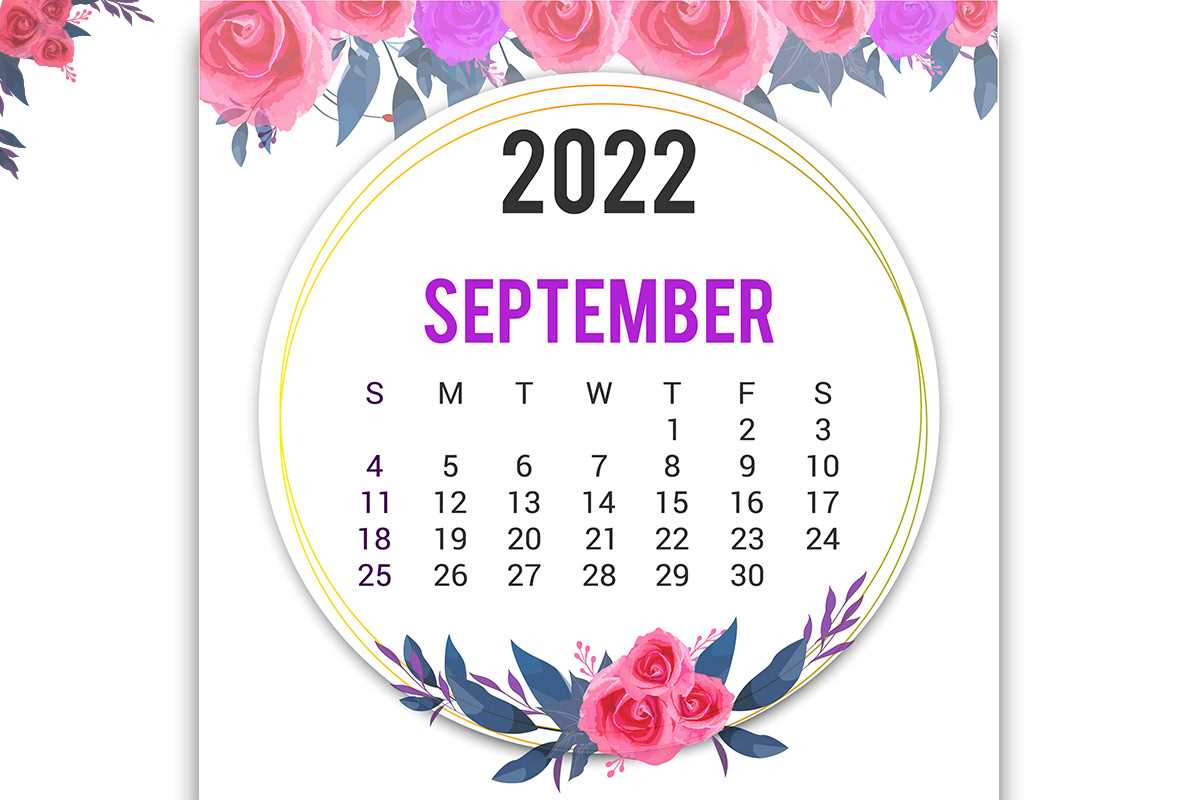 decorative calendar template