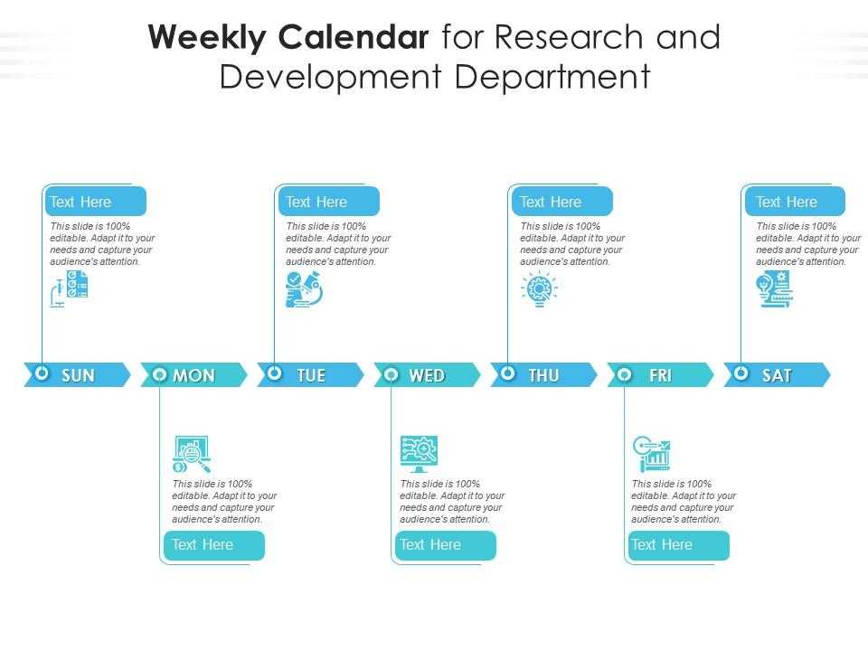 department calendar template