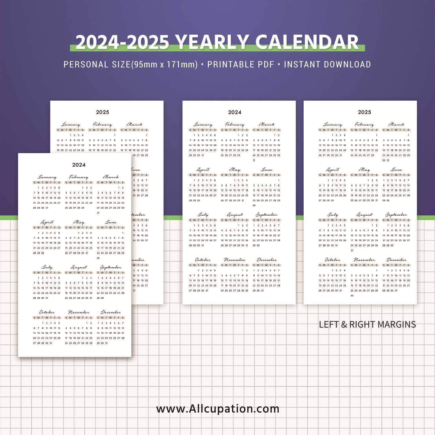 digital calendar template 2026