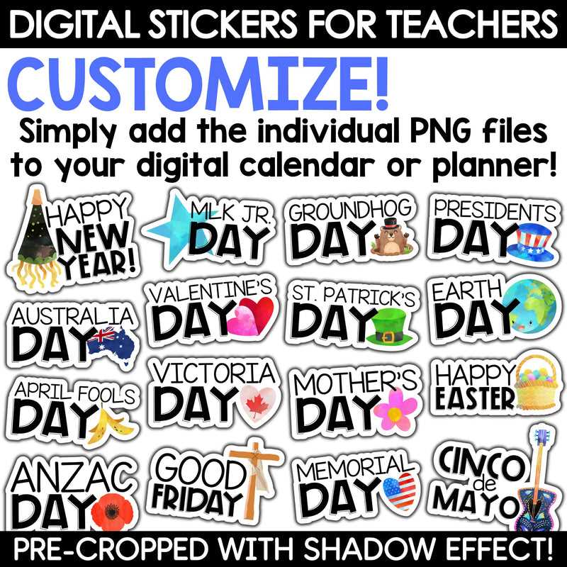 digital calendar template 2026