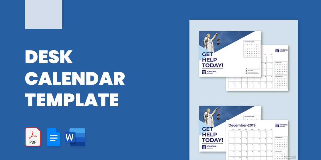 download calendar template