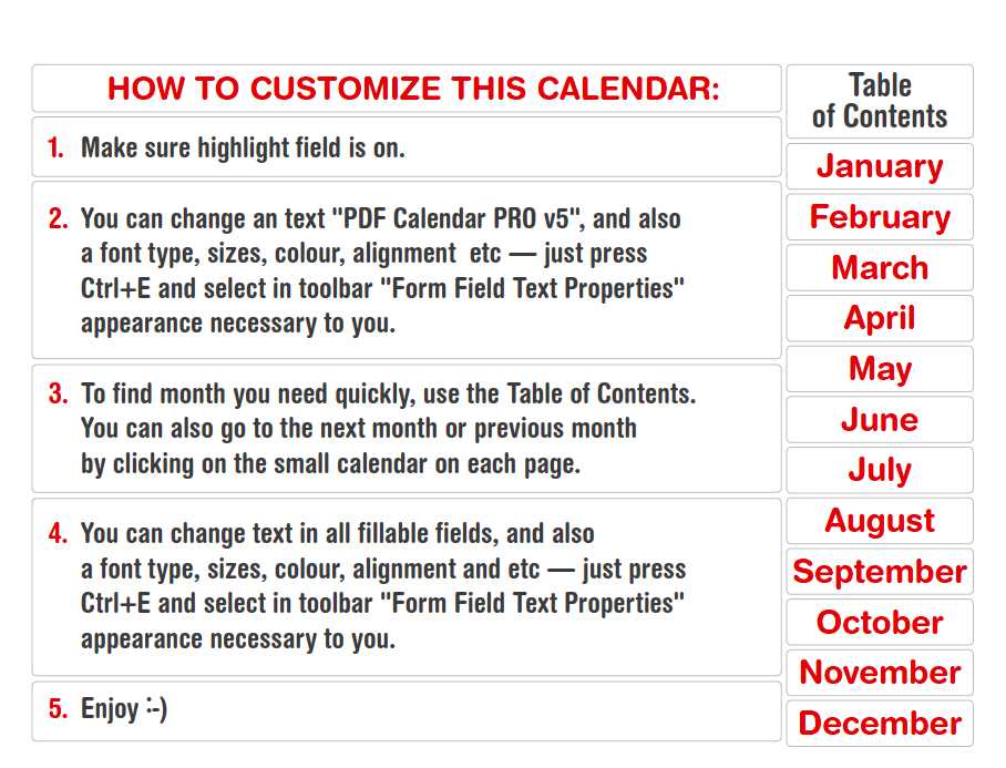 editable may calendar template