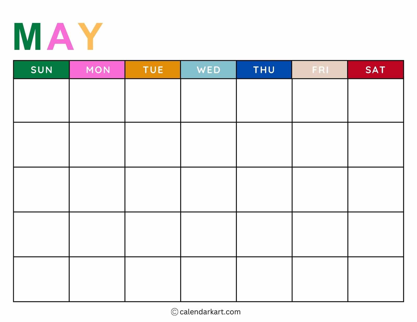 editable year calendar template