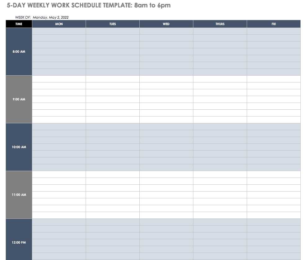 employee days off calendar template