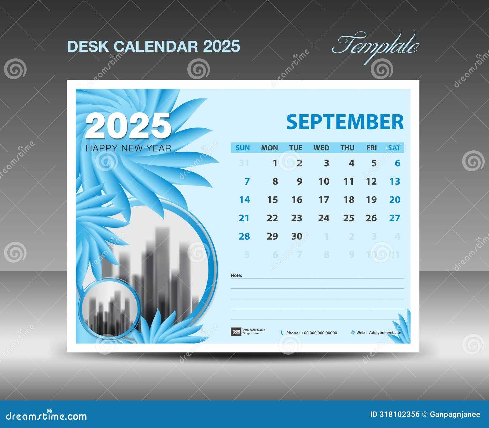 event calendar 2025 template