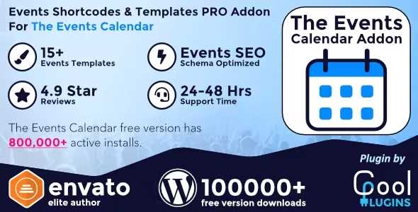 events calendar pro templates