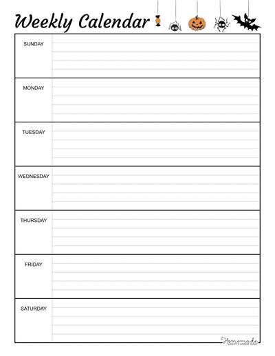 fill in calendar template