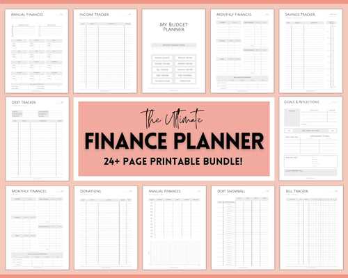 finance calendar template