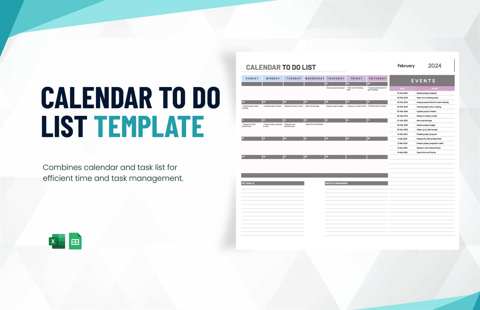 follow up calendar template