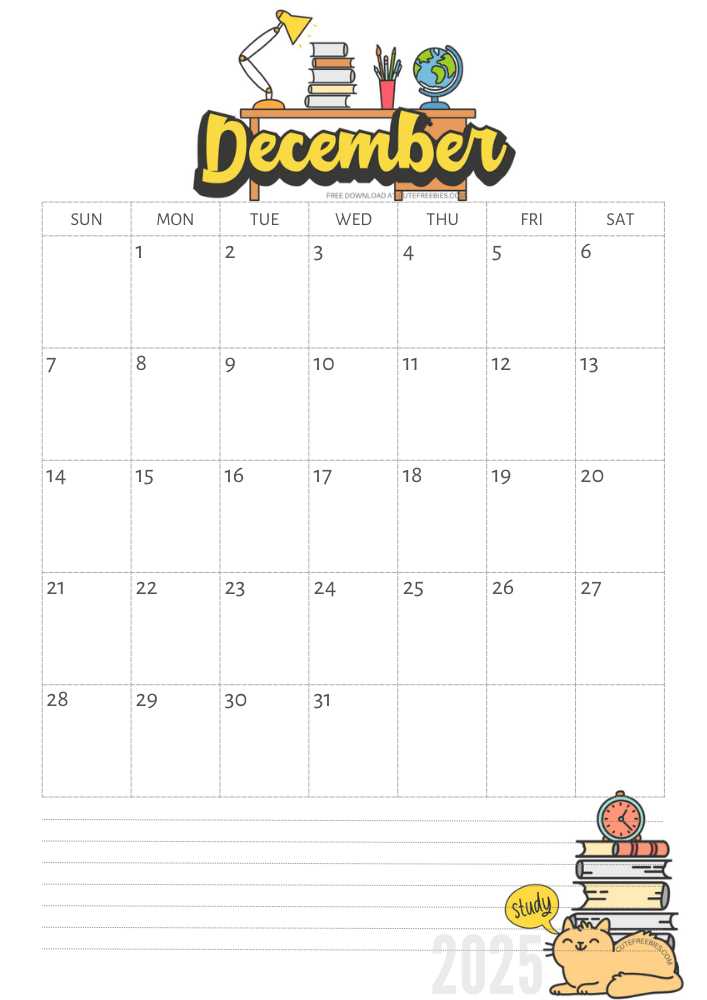 free academic calendar template 2026