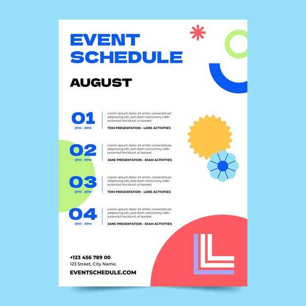 free calendar of events template