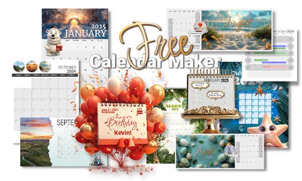 free customizable calendar template 2026