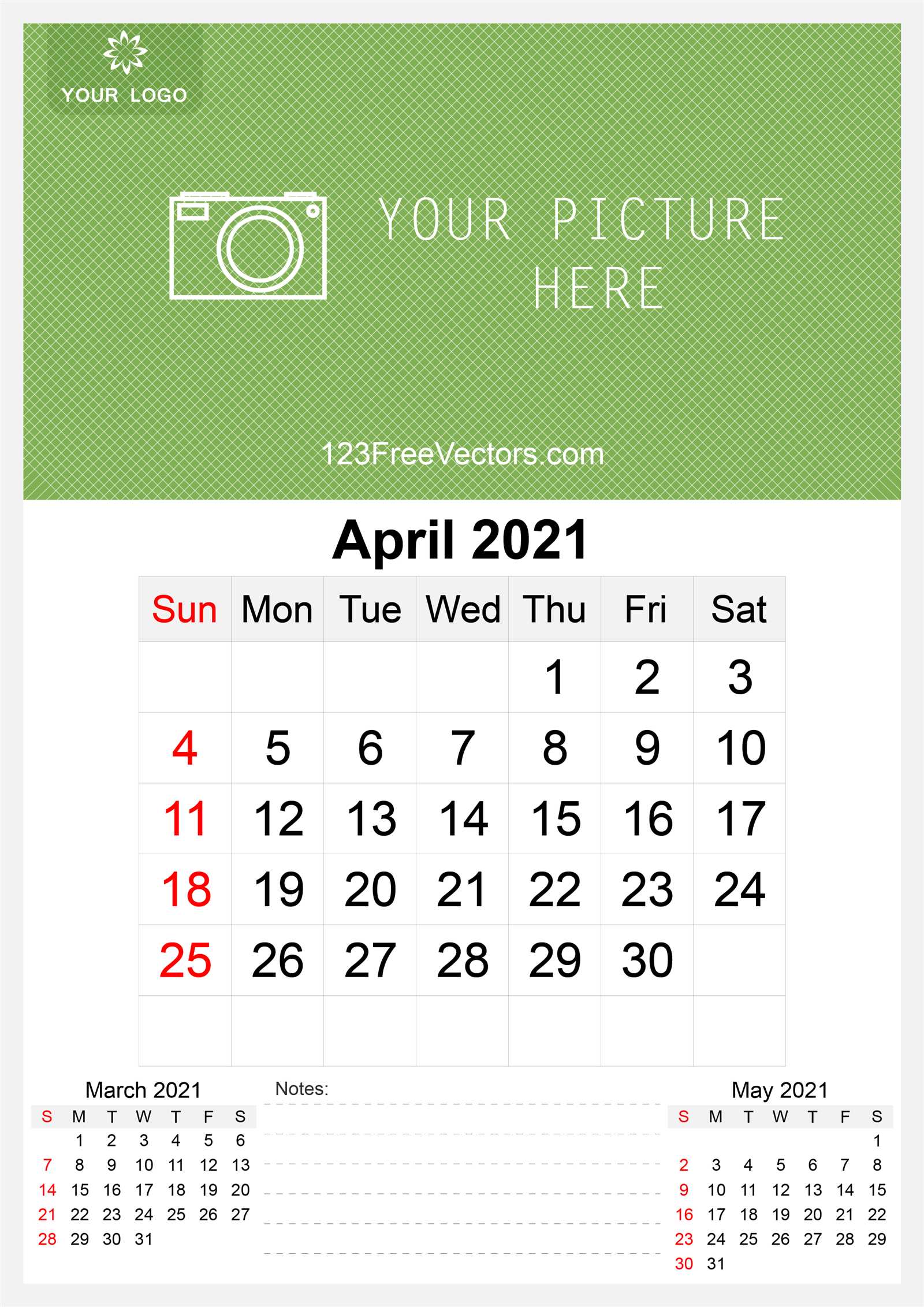 free decorative calendar templates