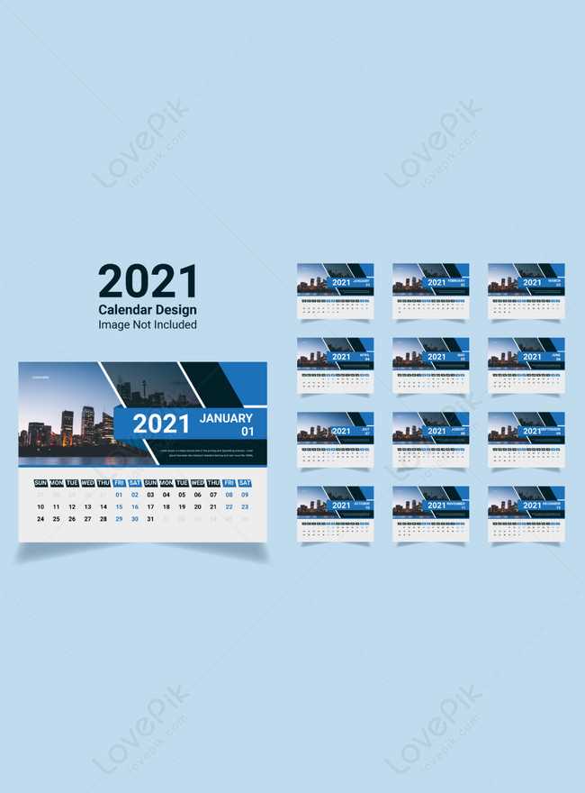 free desk calendar template