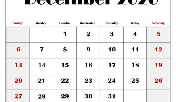 free downloadable calendar template