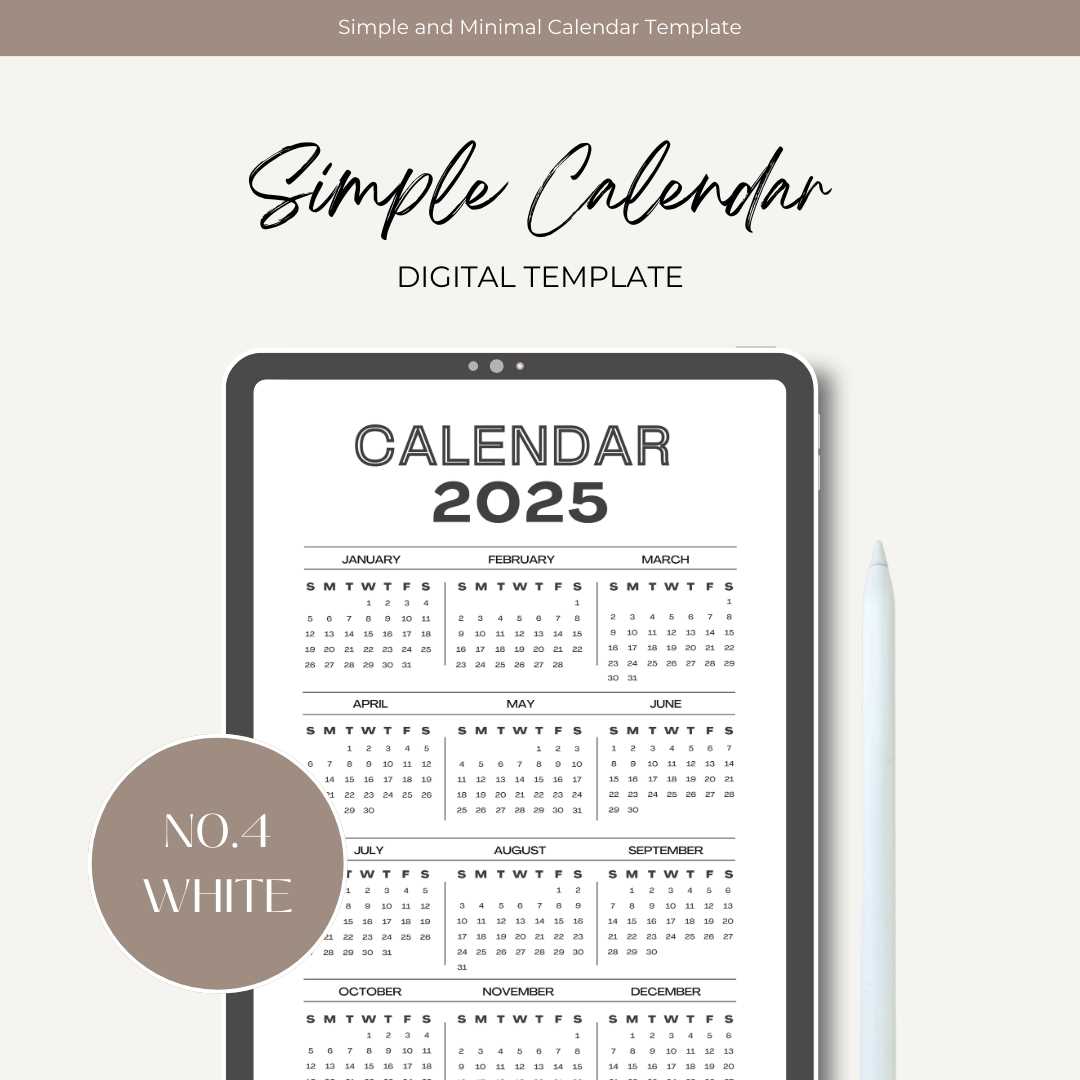 free goodnotes calendar template 2025