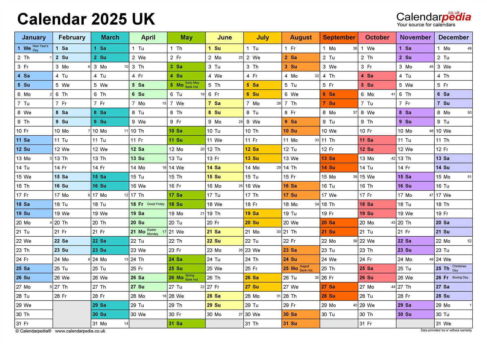 free marketing calendar template 2025