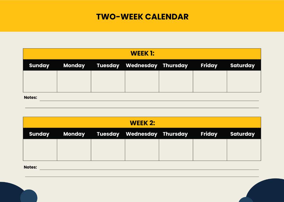 free online calendar template