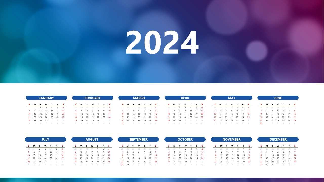 free powerpoint calendar template 2025