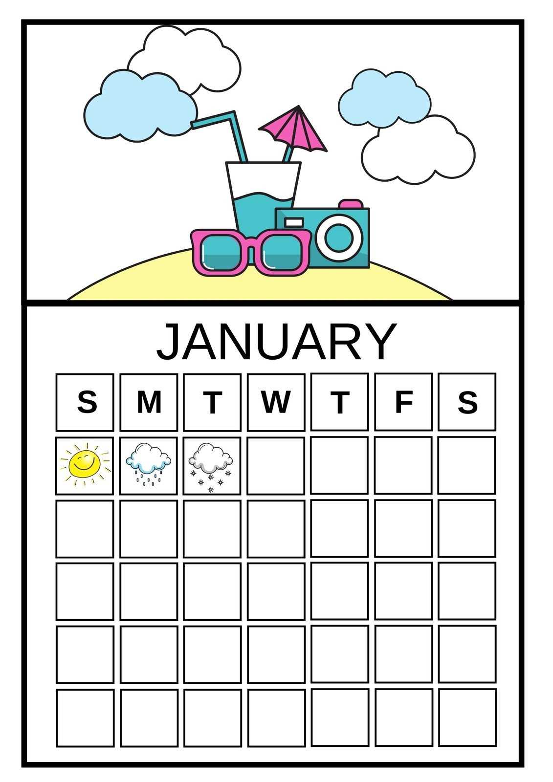 free printable calendar templates for teachers