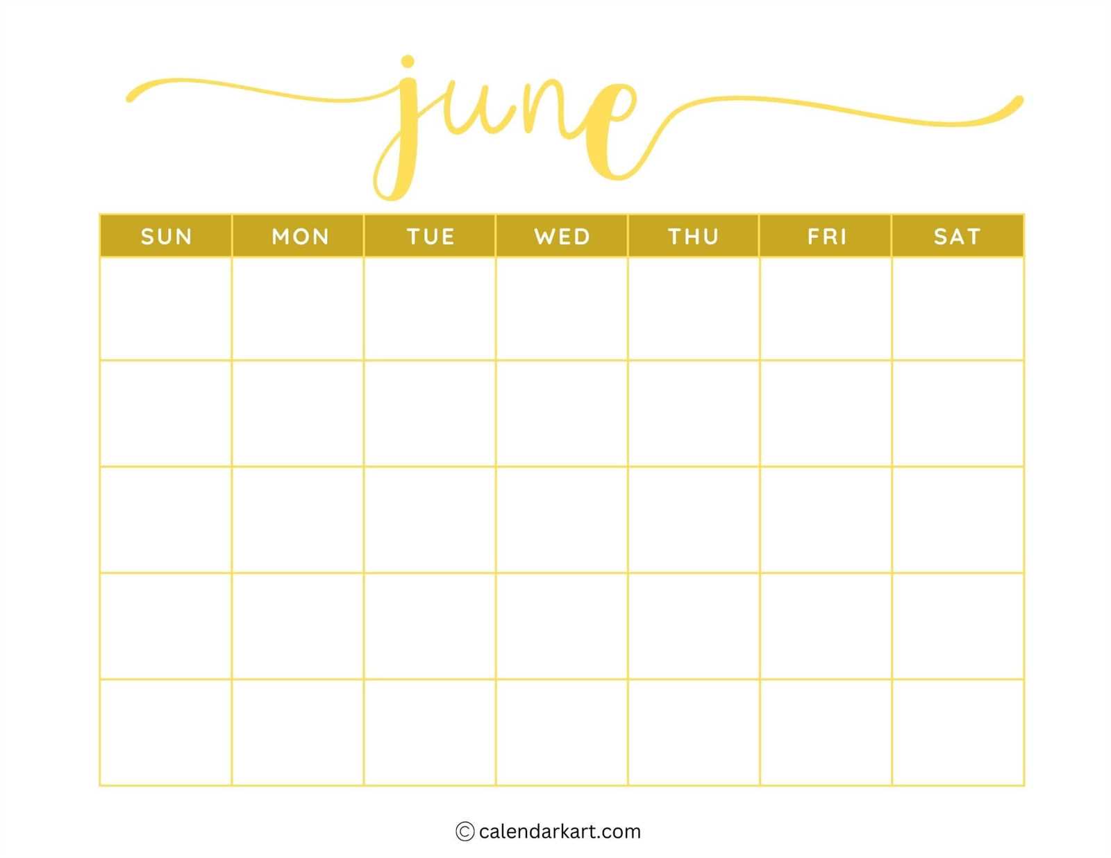 free printable one month calendar template