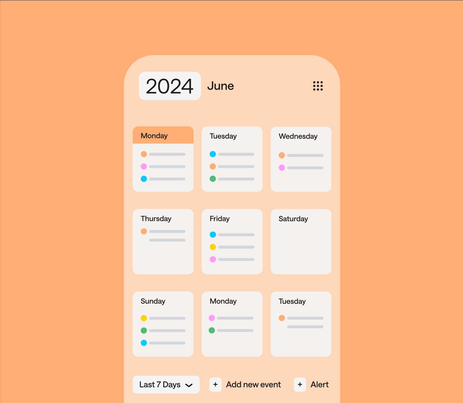 free social media content calendar template