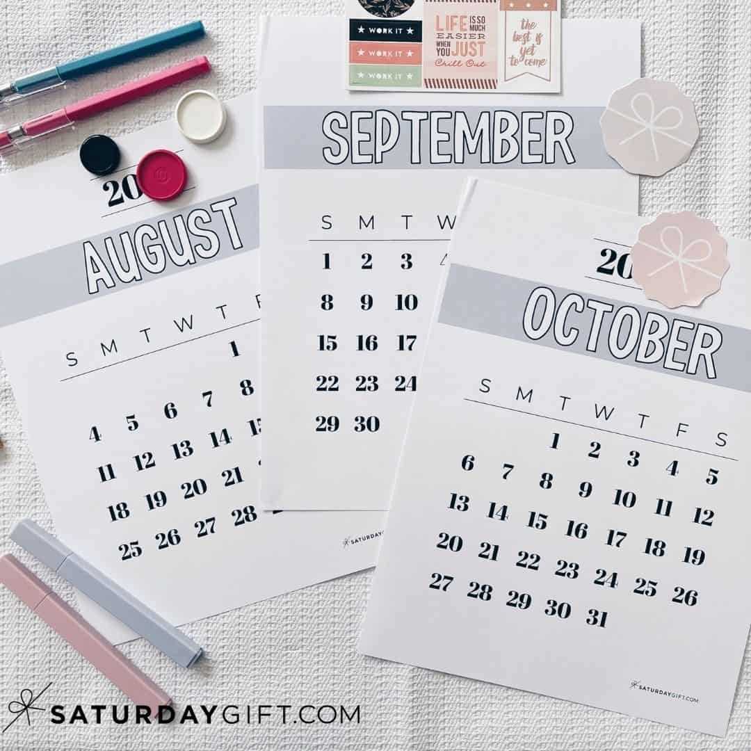 free template of august 2025 calendar