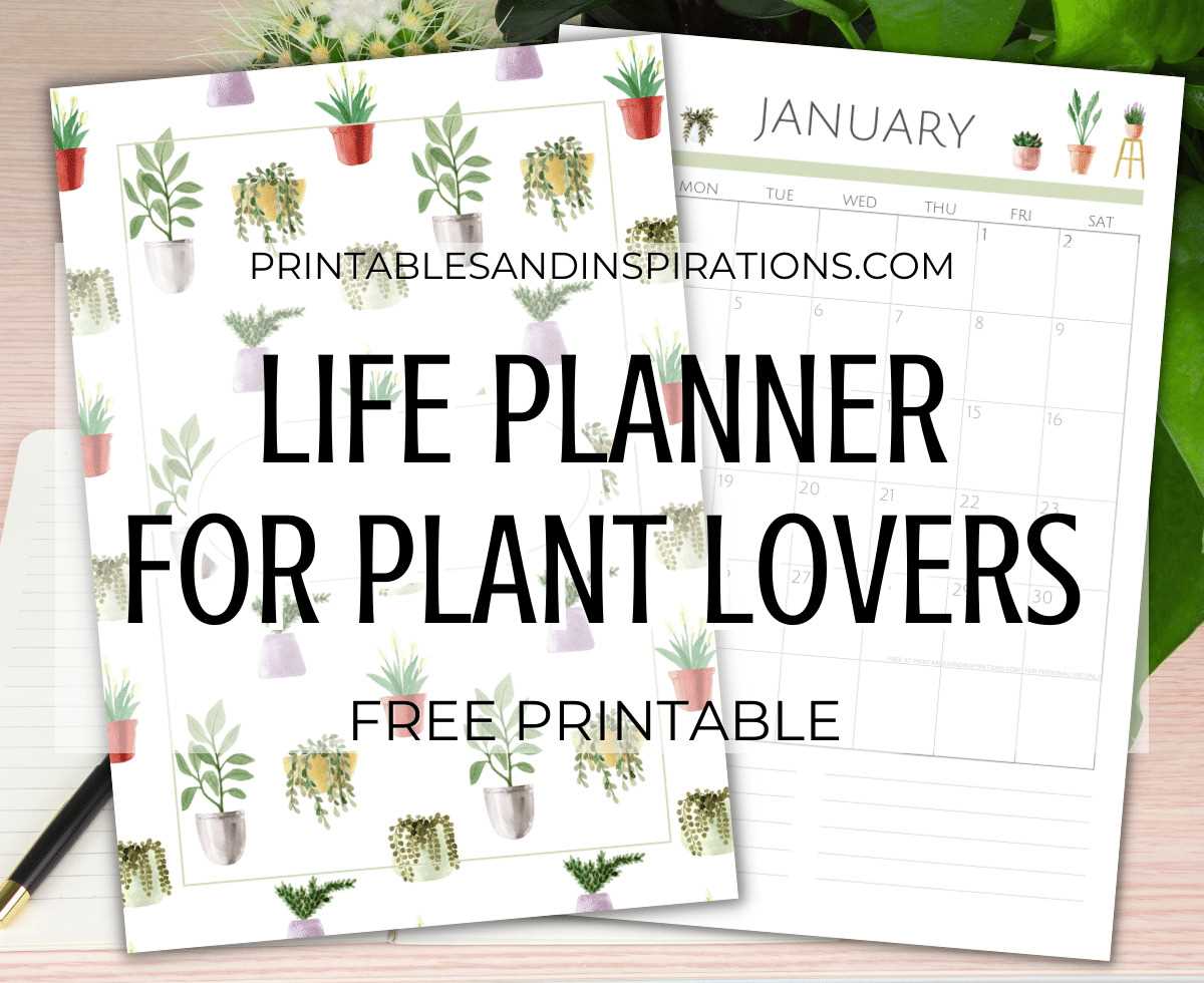 gardening calendar template