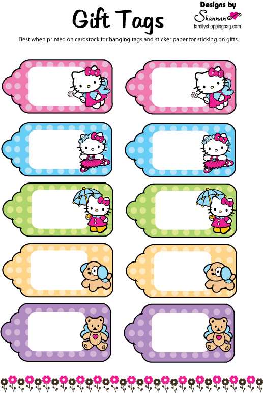 hello kitty calendar template