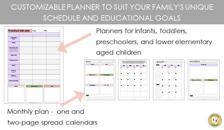 homeschool calendar template