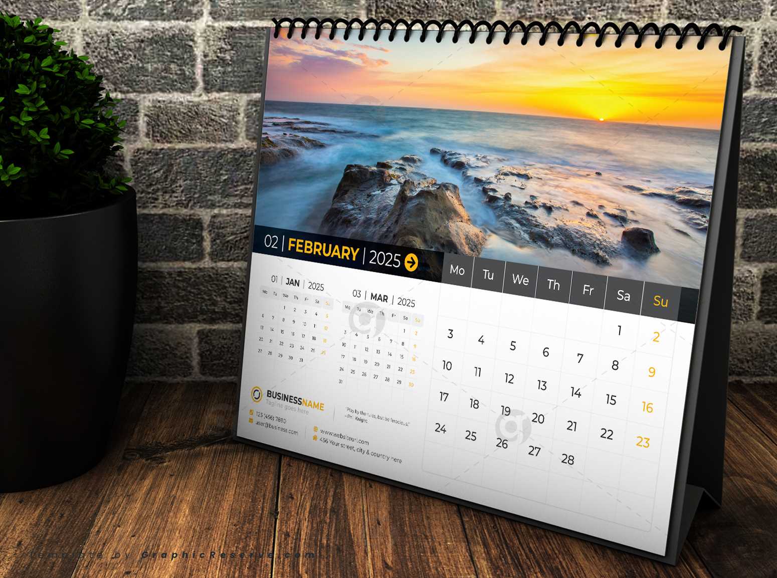 illustrator 2026 calendar template