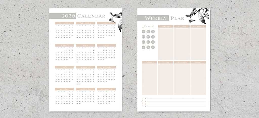 indd calendar template