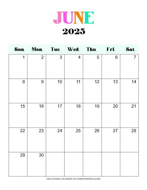 july 2025 calendar editable template