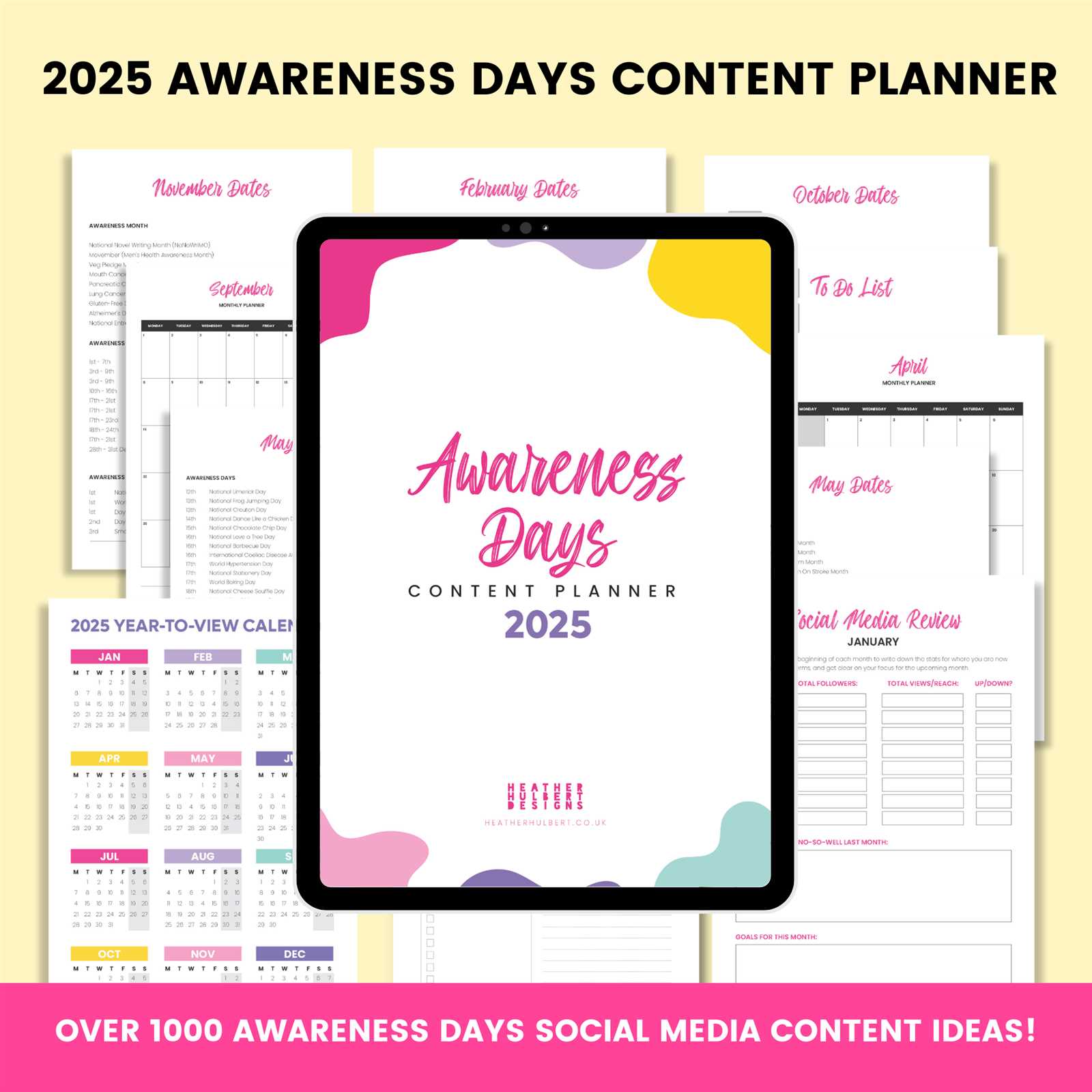 linkedin content calendar template 2025